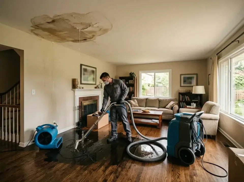 attic-pipe-burst-ceiling-drip-008 — frequently asked questions, Water Damage Restoration & Carpet Care in Waterford, CA